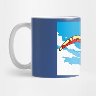 Retro Boomerang Sports Fans Boomerang Mug